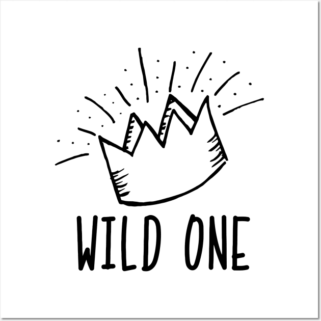 Wild One Wall Art by MiniMoosePrints